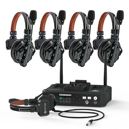 Hollyland Solidcom C1 Pro-Hub4S - zestaw, pięcioosobowy bezprzewodowy system intercomu z hubem, Full-Duplex, 1.9 GHz_1